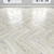 Premium Parquet Oak Flooring: Herringbone, Linear, Chevron 3D model small image 3