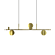 Geometric Brass EL Lamp 3D model small image 1