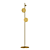 Suprematist Inspired Brass Floor Lamp 3D model small image 1