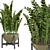 Ferm Living Bau Pot Large - Set 0076: Stylish Indoor Plants 3D model small image 5