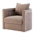 Drummond Armchair: Stylish and Versatile 3D model small image 2