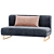 Versatile Rosy Sofa: 3x Function, Comfort & Style 3D model small image 3