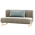 Versatile Rosy Sofa: 3x Function, Comfort & Style 3D model small image 5