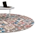 Artistic Circle Rugs | No. 222 3D model small image 2