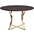 Modern Houston Dining Table 3D model small image 3