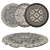 Versatile Round Rugs Set - No 309 3D model small image 1