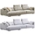 Bristol Sofa: Poliform Elegance 3D model small image 4