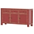 Sleek and Spacious Dresser 3D model small image 1
