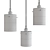 Sleek Grid Mini Pendant Light 3D model small image 2