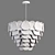 Elegant Shell Chandelier 3D model small image 2