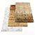 High Resolution Rugs Set 3D model small image 1