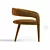 Lisette Dining Chair: Sleek and Modern 3D model small image 3