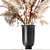 Elegant Dry Reed Bouquet 3D model small image 2