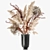 Elegant Dry Reed Bouquet 3D model small image 6