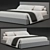 CozyDreams Bed & Pillow Set 3D model small image 1