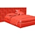 Elegant Bed for 3D Rendering 3D model small image 4