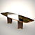 Luxurious Giorgetti Table: Exquisite Design 3D model small image 1