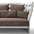 Canasta Sofa - Italian Elegance for Your Home 3D model small image 3