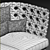 Canasta Sofa - Italian Elegance for Your Home 3D model small image 4