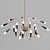 Modern Art Deco LED Pendant Light 3D model small image 2