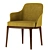 Sophie Chair: Sleek Elegance meets Uncompromising Comfort 3D model small image 2