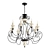 Empire Triumph 8 Light Chandelier 3D model small image 1