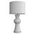 Coastal Chic Rockport Beach Table Lamp 3D model small image 2