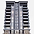 Modern Corona Redner Building Design 3D model small image 3