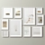 Versatile Collection of 10 Picture Frames 3D model small image 3