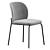 Modern PRINCETON Dining Chair 3D model small image 2