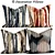 Chic Pillow Set: Elegant Decor for your Home 3D model small image 1