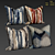 Chic Pillow Set: Elegant Decor for your Home 3D model small image 2
