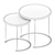 Rose Gold Glass Top Tables 3D model small image 6