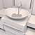 Modern Bathroom Furniture Set 3D model small image 6