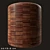 Rustic Red American Brick 03: Authentic Industrial Texture 3D model small image 3