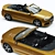 Exhilarating Audi C3 Convertible 3D model small image 1