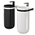 ARO Freestanding Washbasin: Sleek Design, Variety of Colors 3D model small image 1