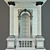Classic Facade Accent  Classic Building Ornament 3D model small image 3