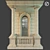 Classic Facade Accent  Classic Building Ornament 3D model small image 5