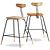 Sleek Industrial Dayton Stool 3D model small image 4