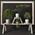 Sleek GreenFrame Sculptural Floral Stand 3D model small image 1