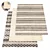 Classic Farmhouse Neutrals Rug 3D model small image 1