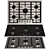 Effortless Cooking with BOSCH Series8 Hobs 3D model small image 3