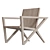 Elegant Line Chair: Hyojoo 3D model small image 1