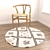 Versatile Rug Set | 8 Designer Carpets 3D model small image 2