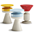 Contemporary Waterline Stools 3D model small image 2