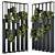 EcoDivider: Botanical Wall Panel 3D model small image 1