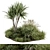  24-Piece Garden Tree and Bush Set 3D model small image 1