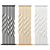 Sleek Steel Radiator by Cordivari Design 3D model small image 2