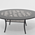 Premium Glass Lazuno Ok Table 3D model small image 1